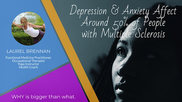 Depression & Anxiety Affect Around 50% of People with Multiple Sclerosis