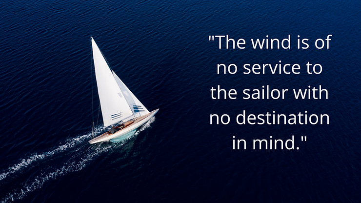 What direction are you sailing?